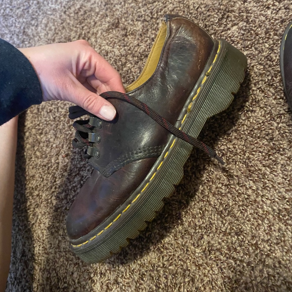Vintage Men’s Doc Martens Oxford shoes. “The Original” made in England